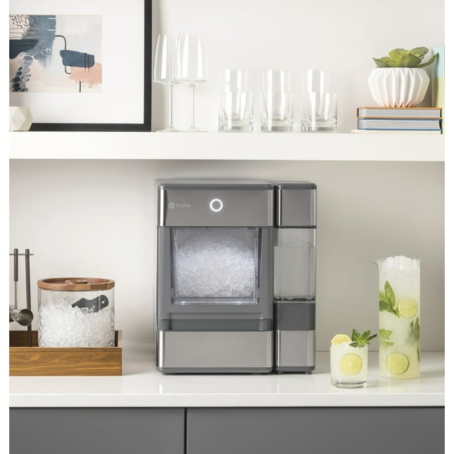 GE Profile™ Opal™ Nugget Ice Maker with Side Tank, Countertop Icemaker, Stainless Steel