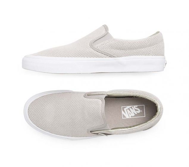 FOURgonnettes | SLIP-ON CLASSIQUE (DAIM PERFORÉ)